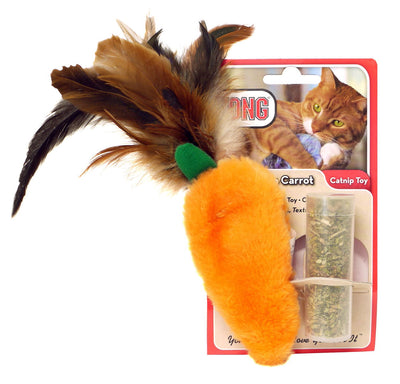 KONG Refillables Carrot With Feather Top