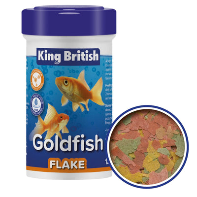 King British Natural Goldfish Flake (with Ihb) 12g