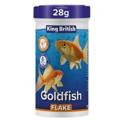 King British Natural Goldfish Flake (with Ihb) 28g