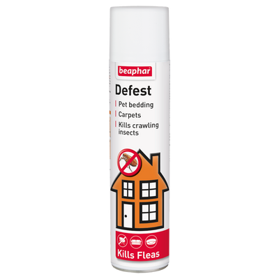 Beaphar Defest Household Flea Spray 3 Months 400ml