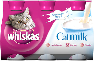 WHISKAS Kitten Cat Milk Bottle 3 x 200ml