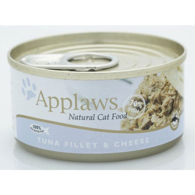 Applaws Cat Can Tuna Fillet & Cheese 70g