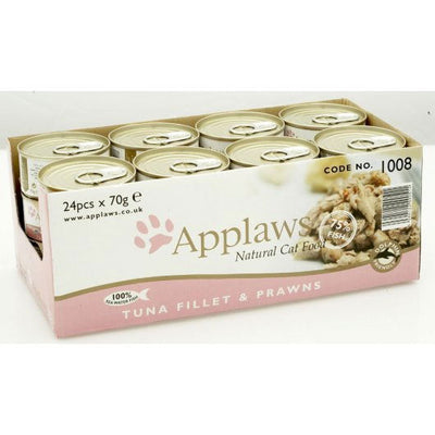 Applaws Cat Can Tuna Fillet & Prawn 70g