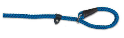 Viva Nylon Rope Slip Lead Blue 12mm x1.2m