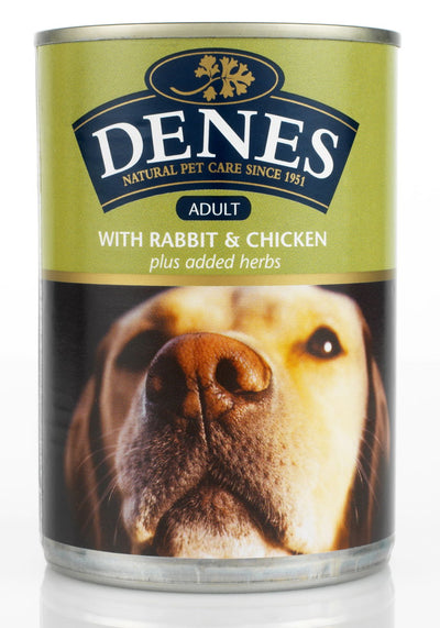 Denes Dog Adult With Rabbit & Chicken + Herbs 400g
