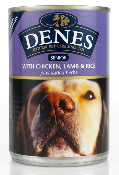 Denes Dog Senior Chicken Lamb & Rice + Herbs 400g