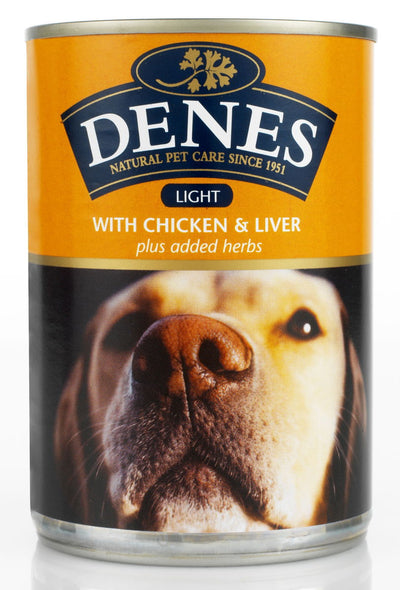 Denes Dog Light With Chicken & Liver + Herbs 400g