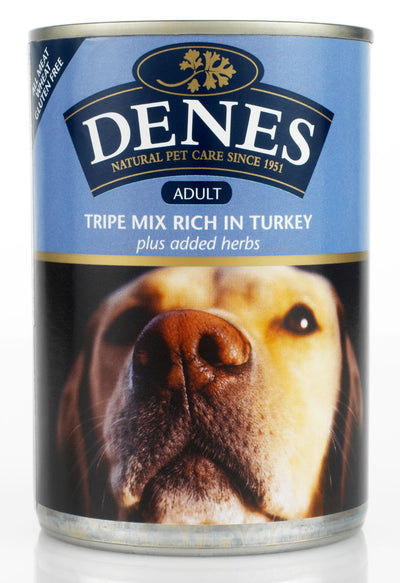 Denes Dog Adult Tripe Mix Rich In Turkey + Herbs 400g