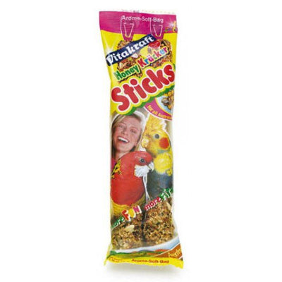 Vitakraft Australian Cockatiel Hny/Eucalyptus Sticks 2 Pck