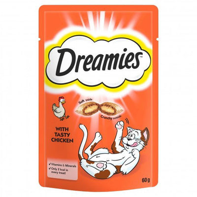 DREAMIES Cat Treat Biscuits with Chicken 60g