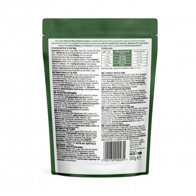 Natures Menu Dog Adult Pouch Original Beef & Tripe 300g