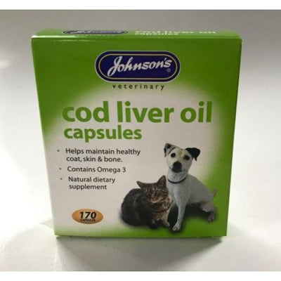 Jvp Dog & Cat Cod Liver Oil 800 Capsules