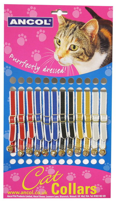 Safety Buckle Cat Collar Reflective Assorted