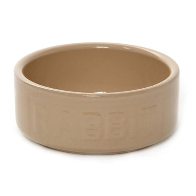 All Cane Lettered Rabbit Bowl 13cm (5")