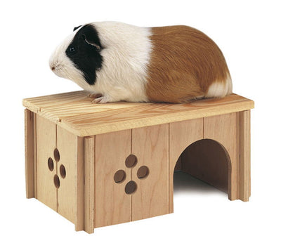 Sin 4645 Wooden Guinea Pig House 26x18.5x13.5cm
