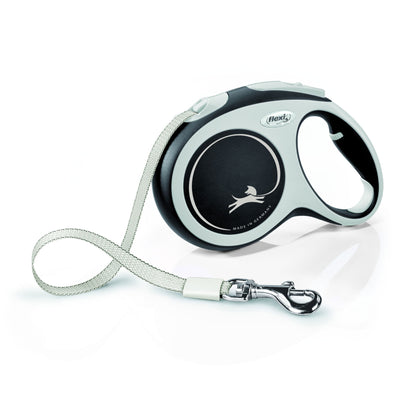 Flexi New Comfort Tape L Black 5m 1-60kg