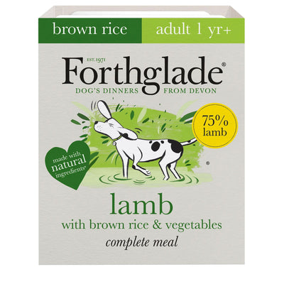 Forthglade Adult Comp Lamb Brown Rice & Veg 395g