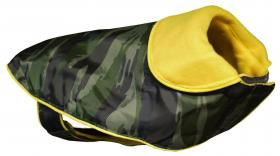 Glitter Raincoat Fleece Lining Khaki 10"