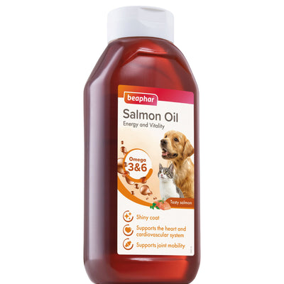 Beaphar Dog Salmon Oil Supplement 430ml
