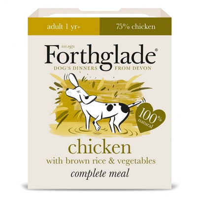 Forthglade Adult Comp Chicken Brown Rice & Veg 395g
