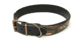 Leather Collar Combat 25mm X 65cm