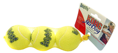 KONG Squeakair Tennis Balls Medium 3pack