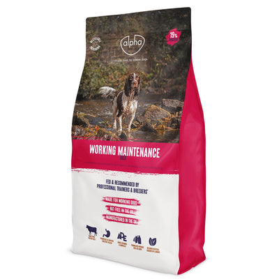 Alpha Adult Maintenance Worker Maint British Beef 15kg