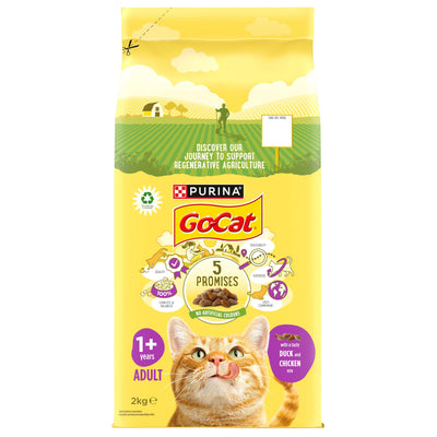 Go-Cat Adult Cat With Chicken & Duck 2kg