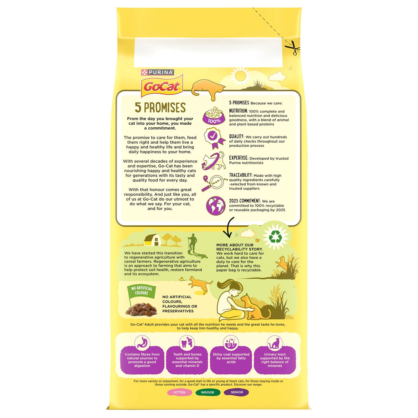 Go-Cat Adult Cat With Chicken & Duck 2kg
