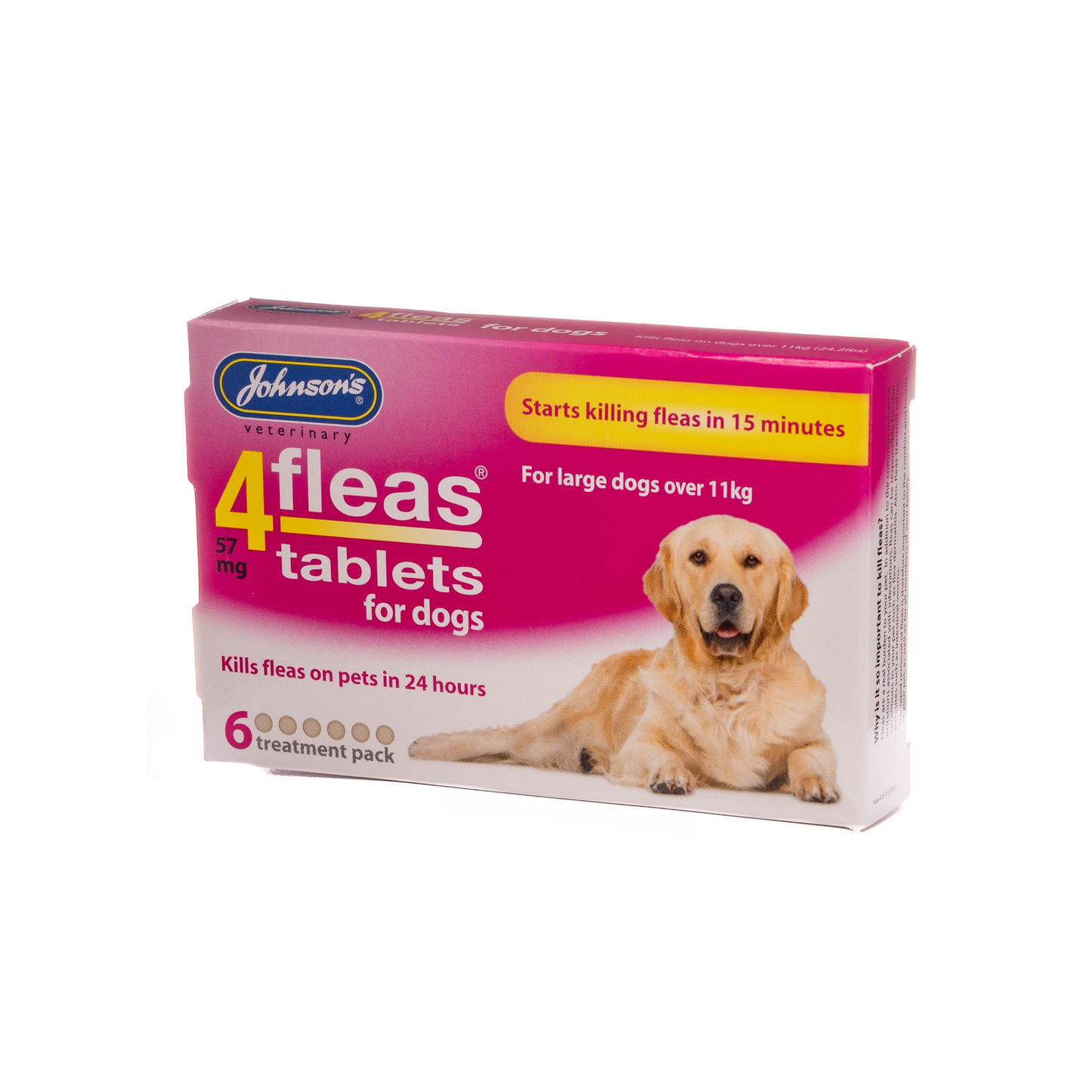 4fleas Tablets - Dogs Over 11kg 6 Tablets