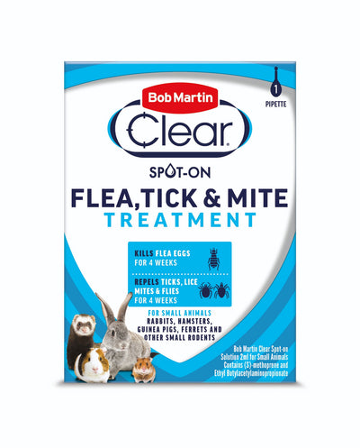 Bob Martin My Little Friend Sml Animal Spot On 4 Weeks