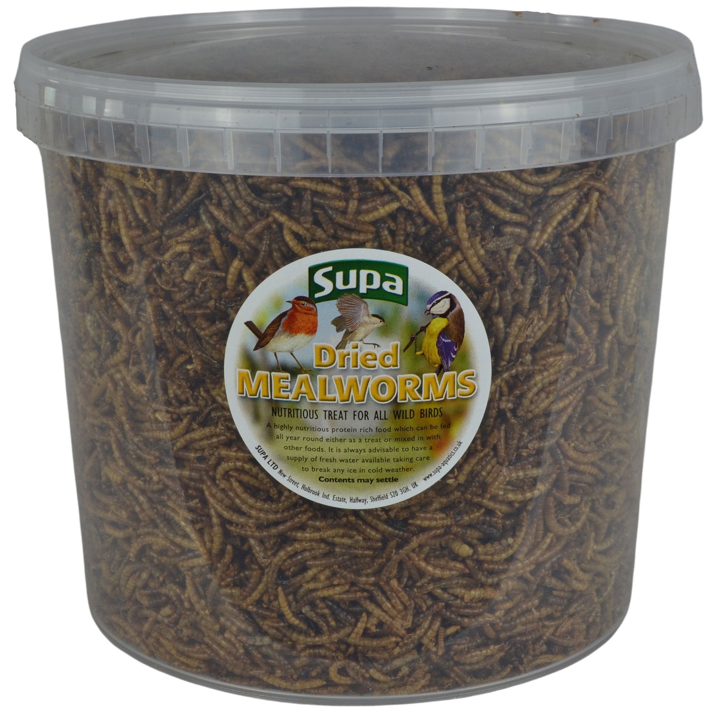 Supa Dried Mealworms 5ltr