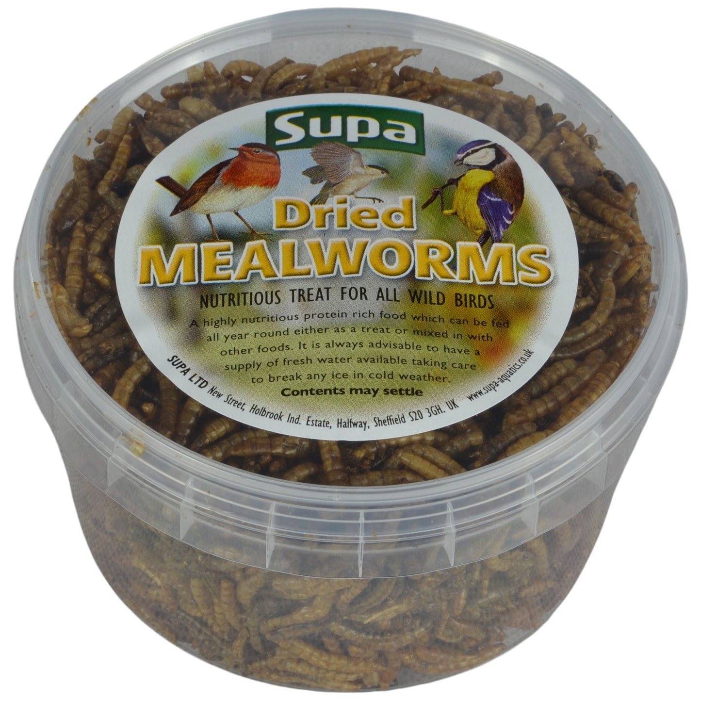 Supa Dried Mealworms 500ml