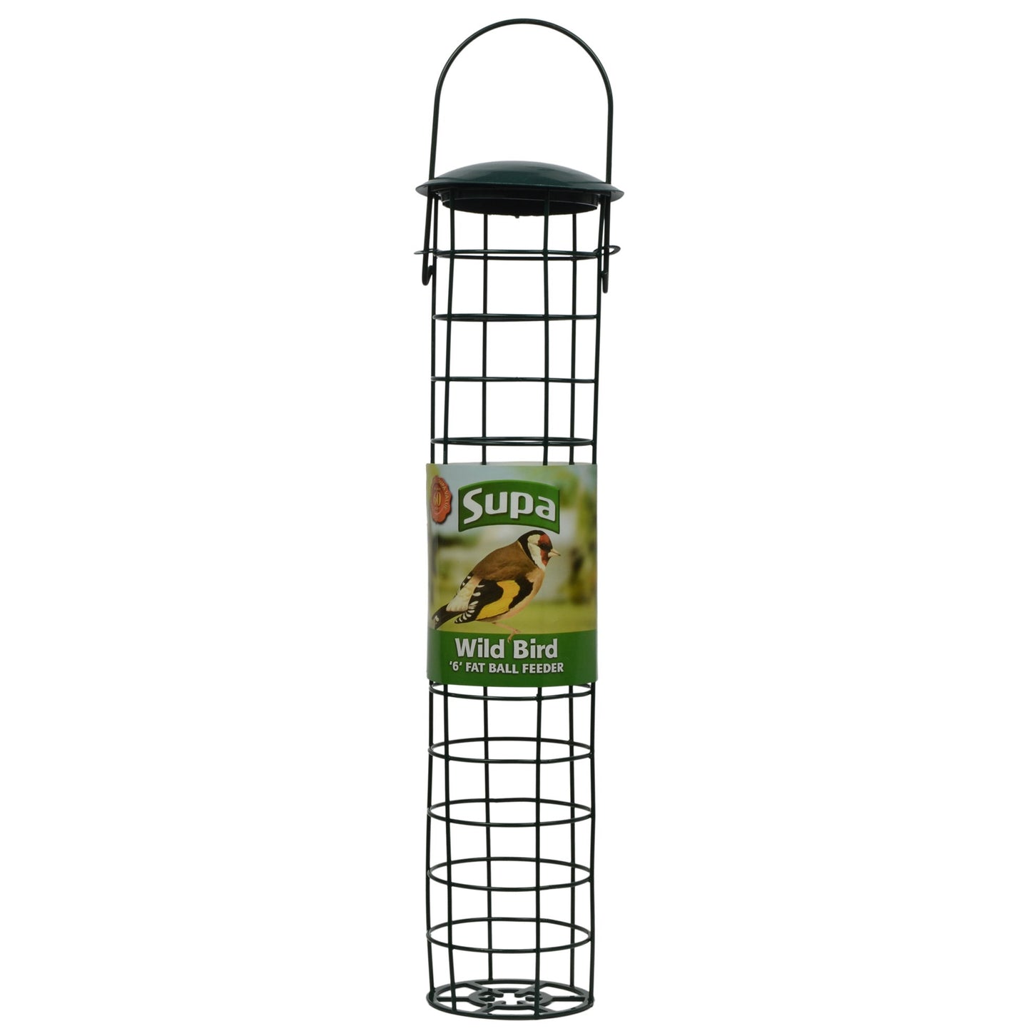Supa Fat Ball Feeder Green Standard