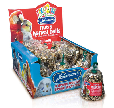 Jvp Treat2eat Cockatiel/parrot Nut & Honey Bell 50g