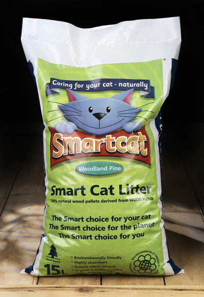 Smart Cat Wood Based Litter 15 Litre