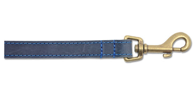 Timberwolf Leather Lead Blue 19mm X1m