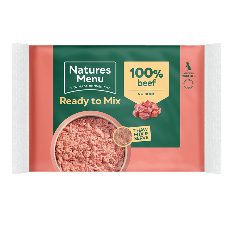 Natures Menu Ready to Mix Beef 400g