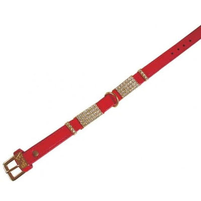 Hi-craft Starlight Collar Gold Red 47cm