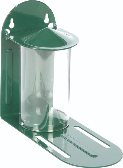 National Trust Green Metal Squirrel Feeder