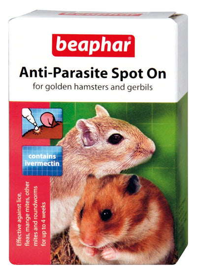 Beaphar Hamster & Gerbil Anti-parasite Spot On 2 Tubes