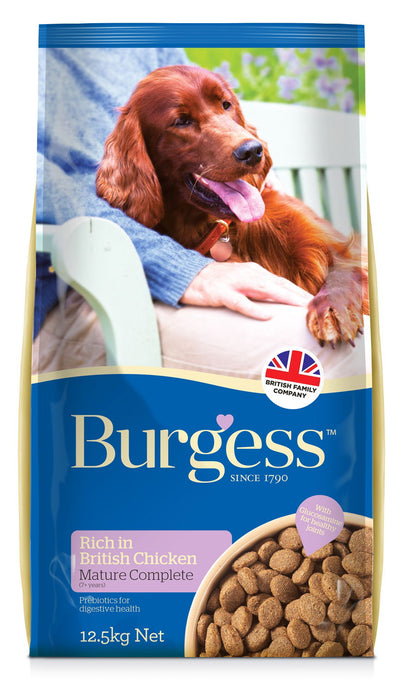 Burgess Mature Dog Chicken 12.5kg