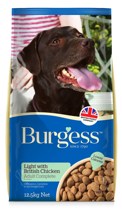 Burgess Adult Dog Light Chicken 12.5kg