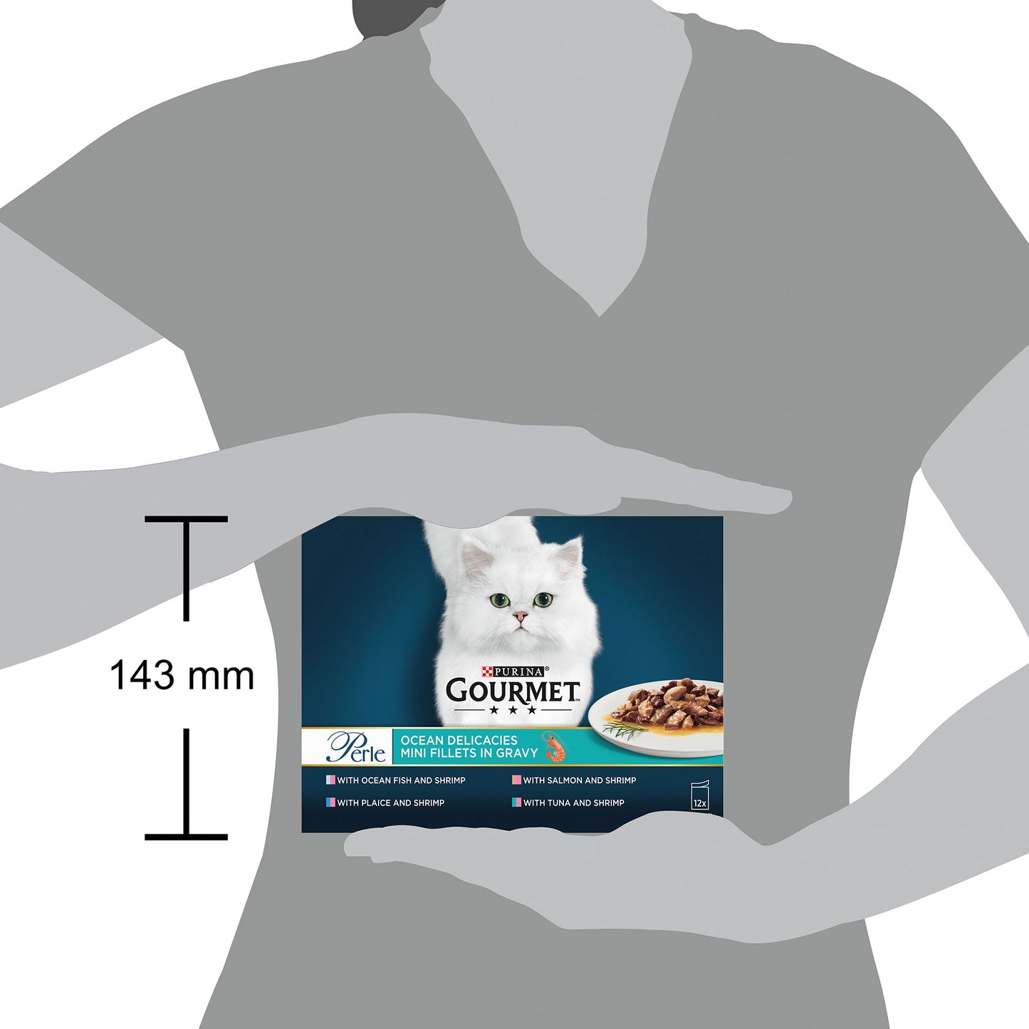 Gourmet Perle Pouch Ocean Delicacies 12x85g