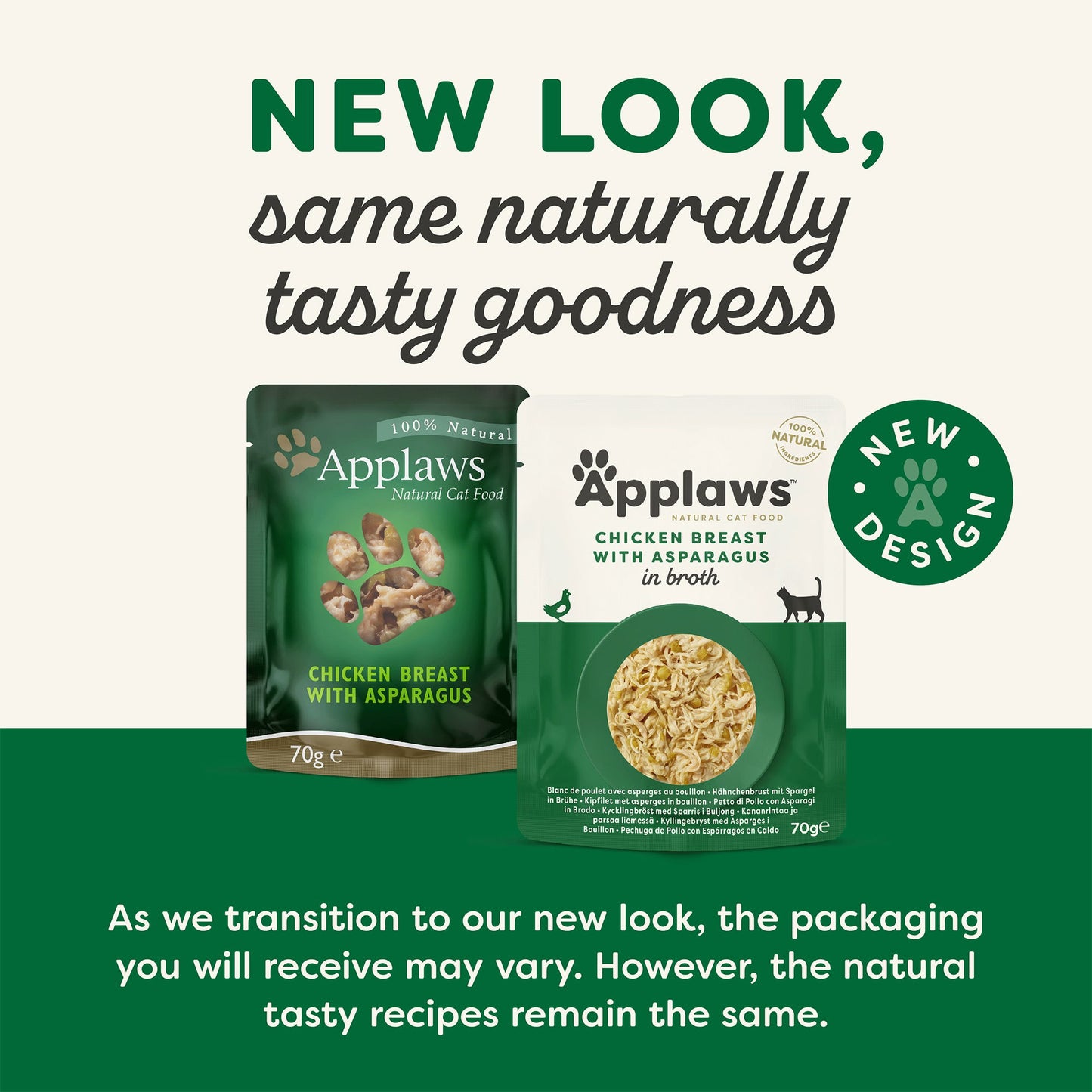 Applaws Cat Pouch Chicken & Asparagus 70g