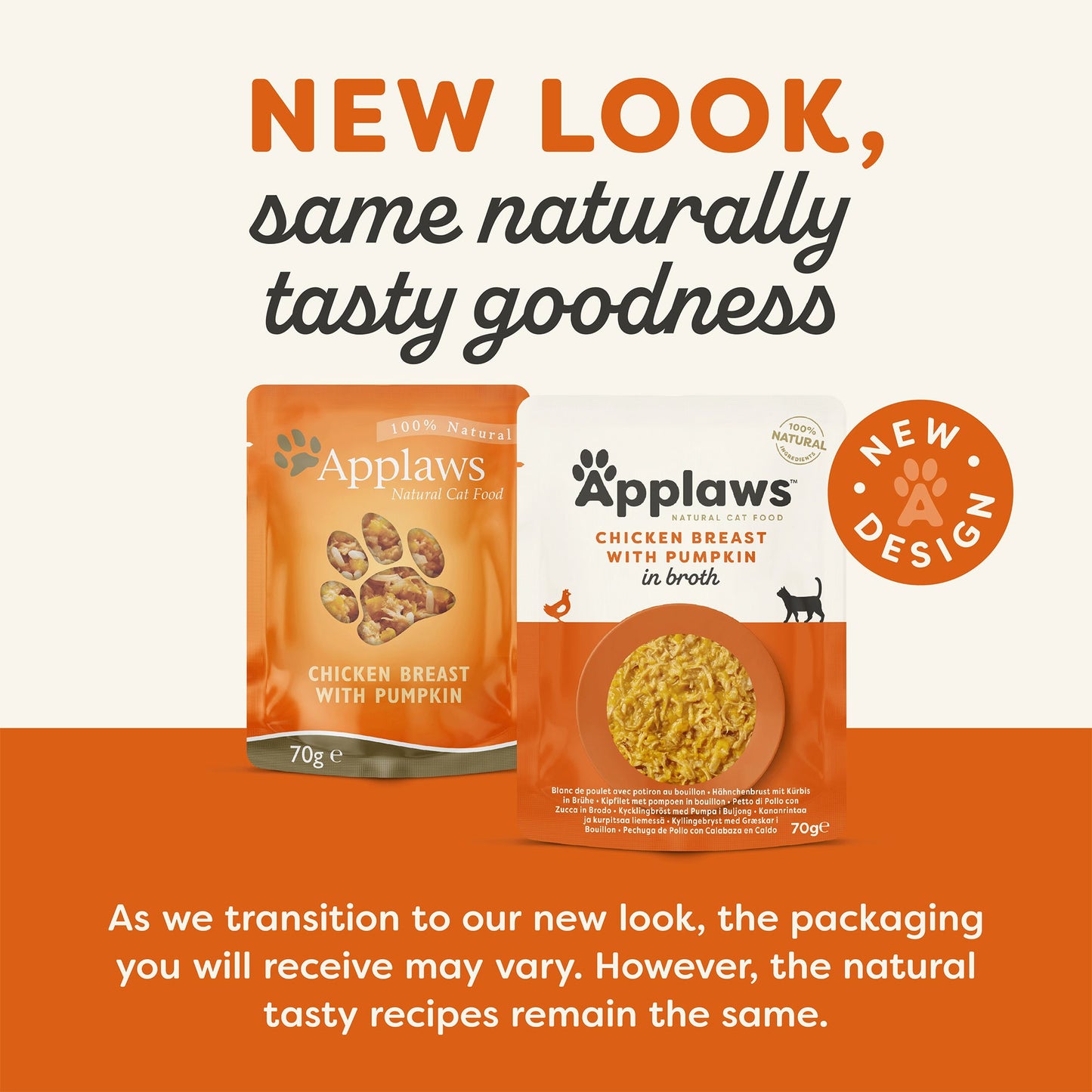 Applaws Cat Pouch Chicken & Pumpkin 70g