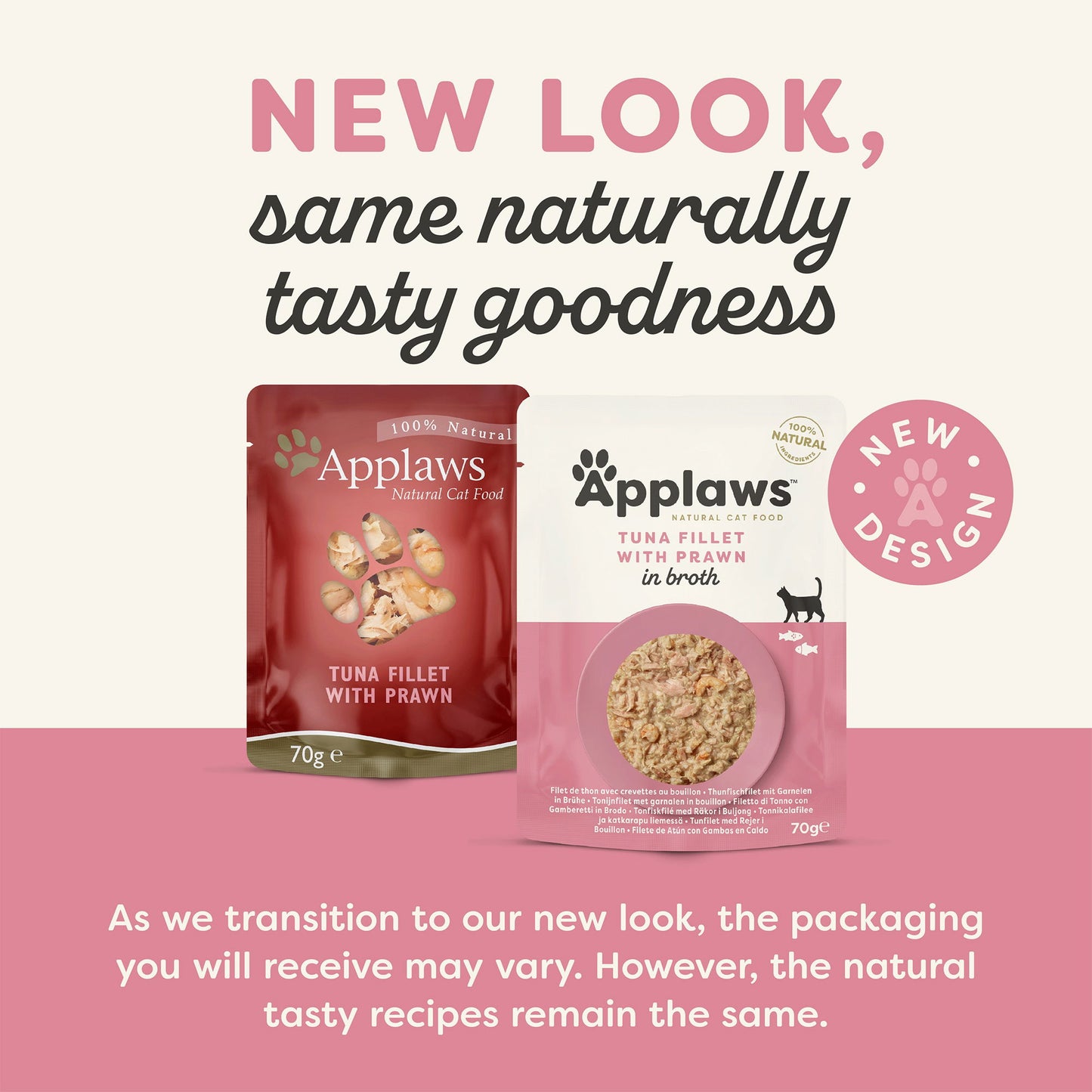 Applaws Cat Pouch Tuna & Pacific Prawn 70g