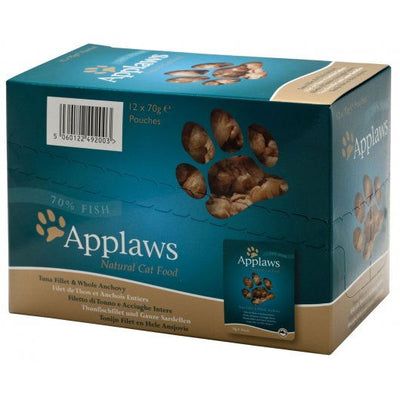 Applaws Cat Pouch Tuna & Anchovy 70g