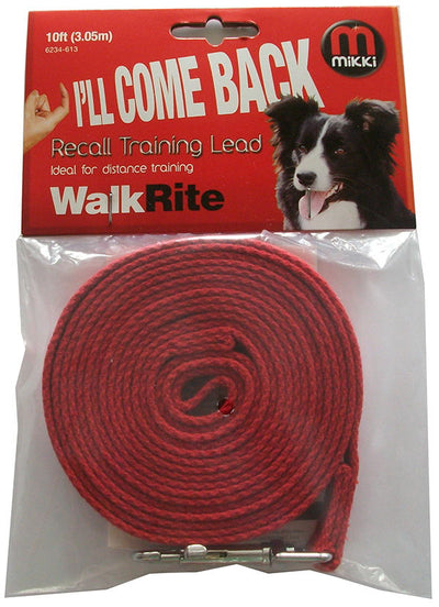 Mikki Cotton Web Lead 3m (10ft)