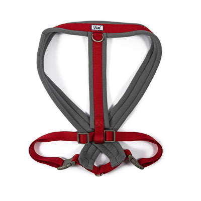 Viva Nylon Padded Harness Red Extra Large 70-98cm
